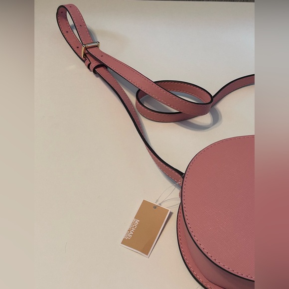 NWT MICHAEL KORS Jet Set Travel Primrose Medium Leather Crossbody Bag - Picture 3 of 9